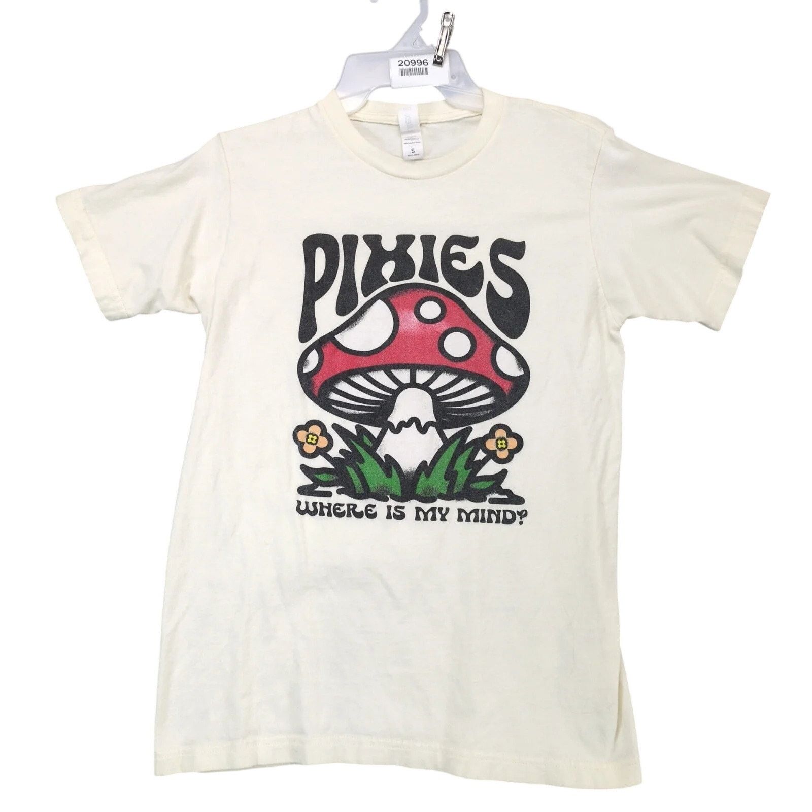 Tultex Pixies Where Is My Mind Mushroom T Shirt Men S S Fan Tee