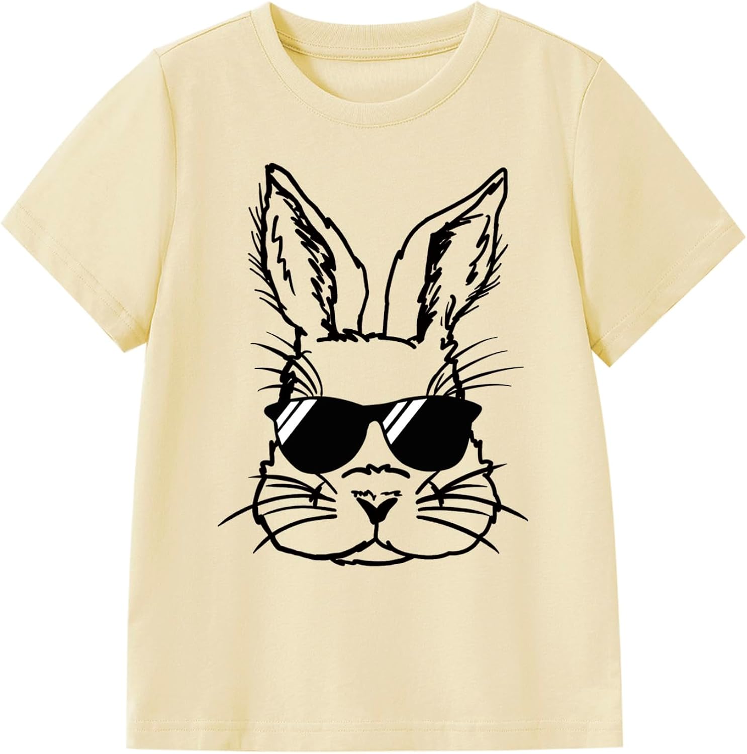 Kids Cute Digging Eggs Shirt Boys Funny T-Shirt Clothes Girls Bunny Graphic Tees Outfit 1-7T
