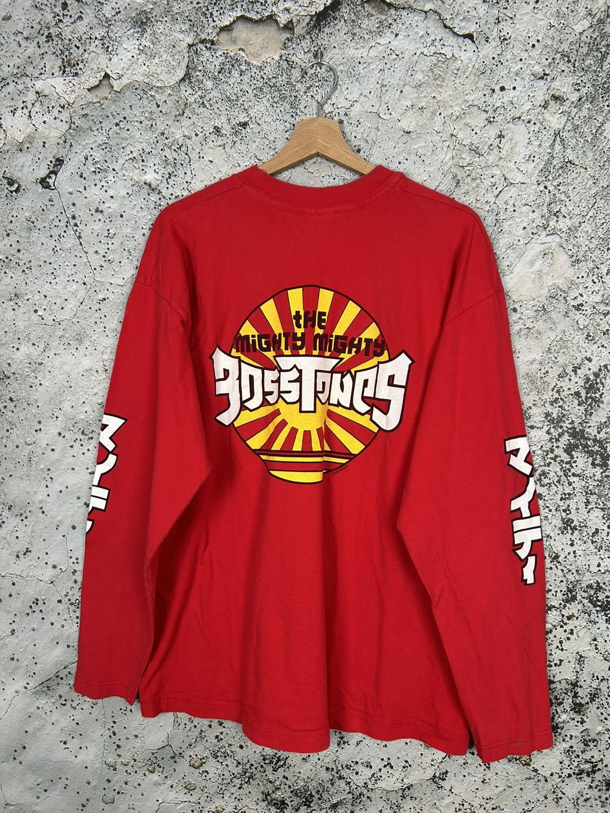 Vintage The Mighty Mighty Longsleeve Avant Garde Japan Style T-Shirts, Hoodie, Sweatshirt | FlexRushtees.com