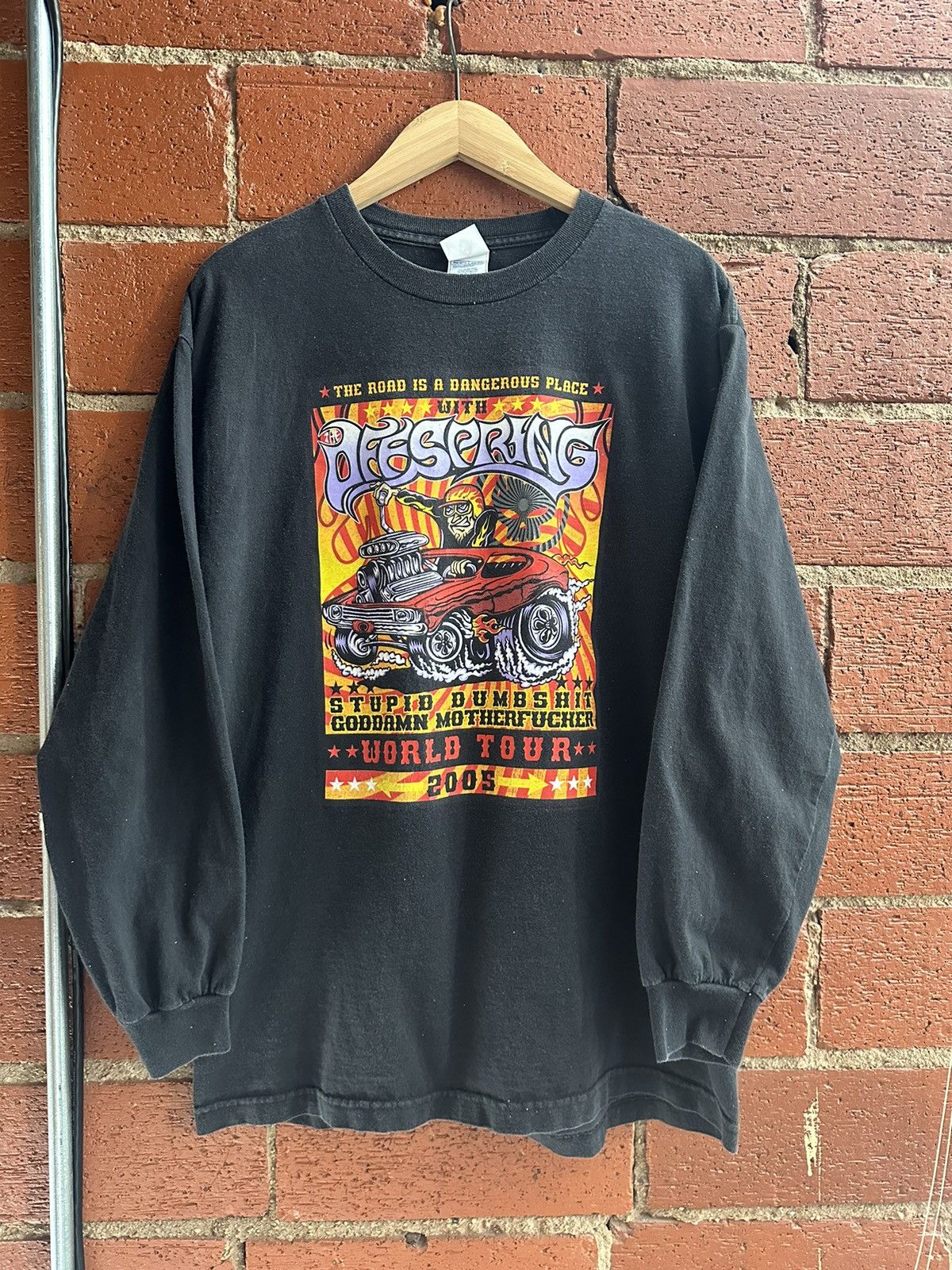 Band Tees The Offspring 2005 World Tour Shirt Hoodie, Sweatshirt | FlexRushtees.com
