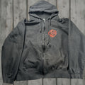 Vintage Linkin Park Projekt Revolution Hoodie Men M Black Full Zip Graphic Print 2004 Lp Pro T-Shirts, Sweatshirt