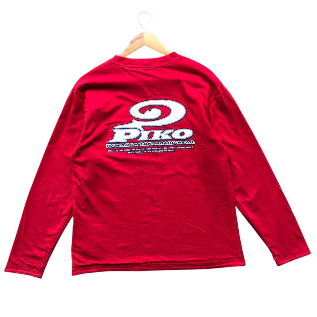 Brand Vintage Japanese Piko Surfboard Reversable Tee Hoodie, Sweatshirt | FlexRushtees.com