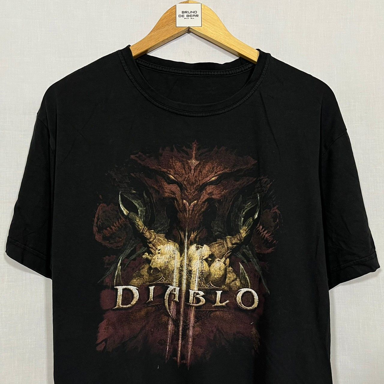 Vintage Diablo Shirt Blizzard Game