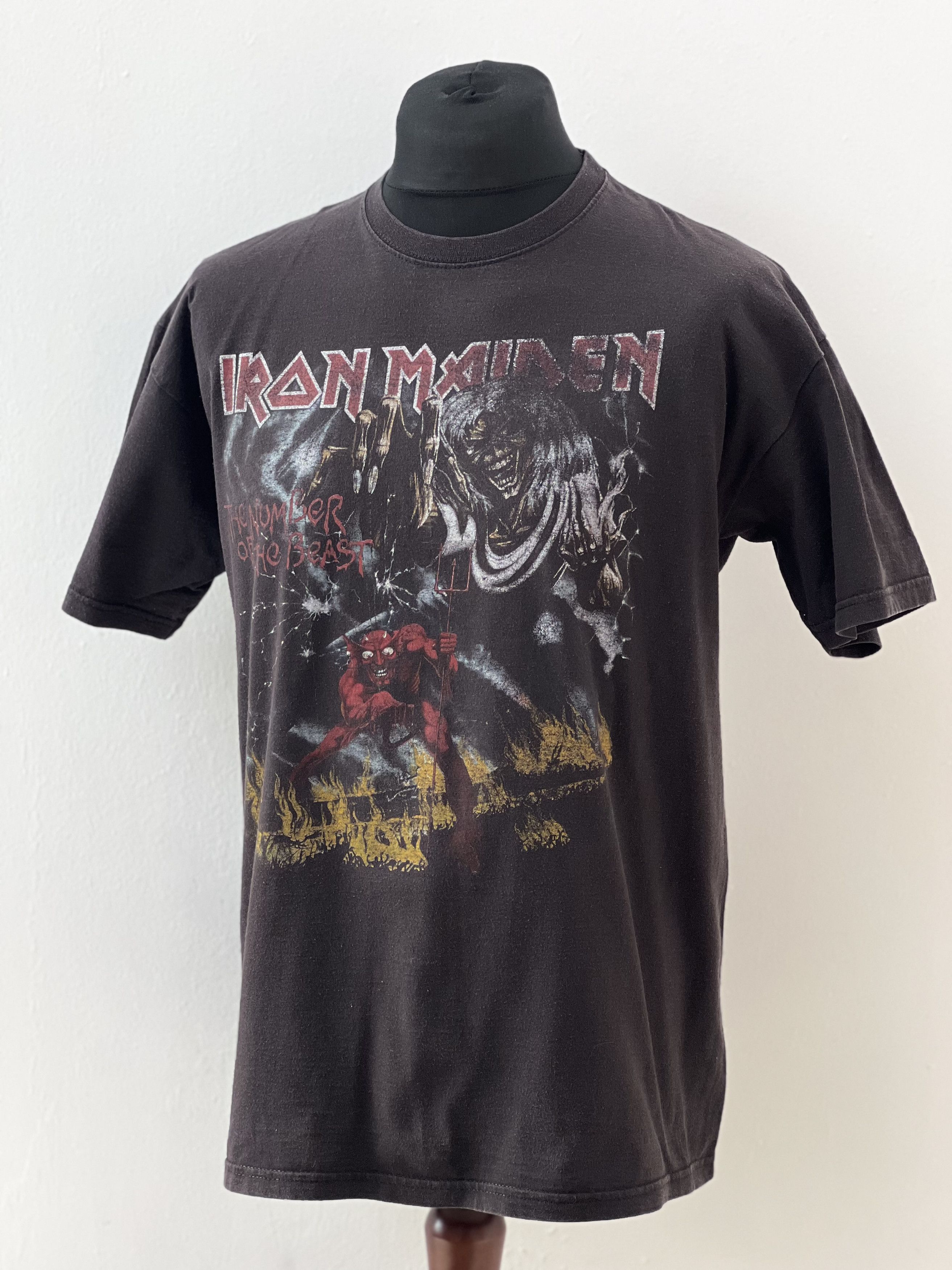 Iron Maiden X Vintage Fruit Of The Loom X Iron Maiden Vintage T Shirt