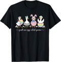 Just An Egg-cited Goose Silly Funny Easter Bunny