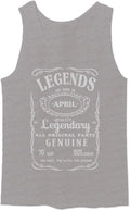 Legends are Born in April The Best Birthday Gift for Men T Shirt