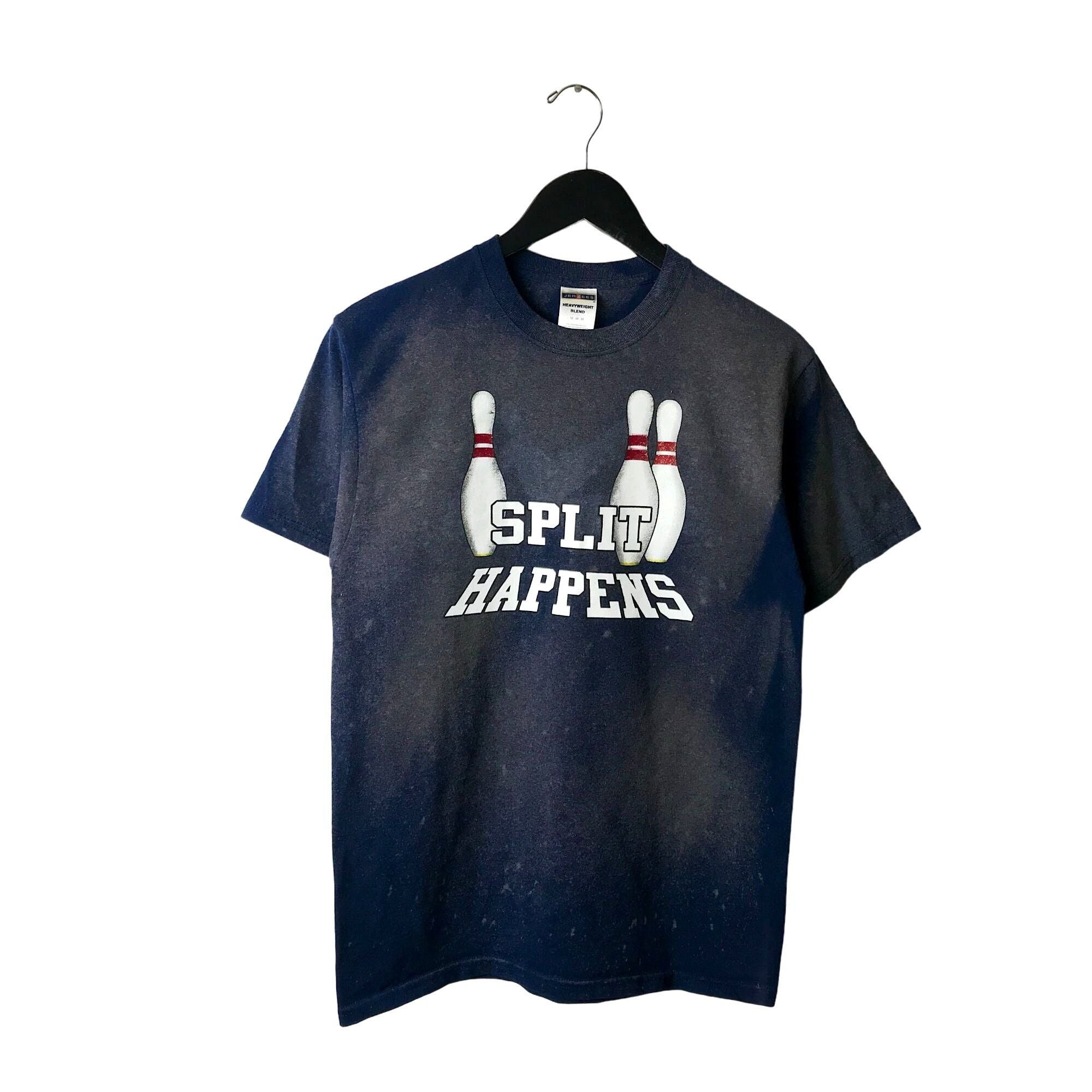 Urban Outfitters Bleached Split Happens T Shirt Adult Gray Blue Medium M Hoodie, Sweatshirt | FlexRushtees.com