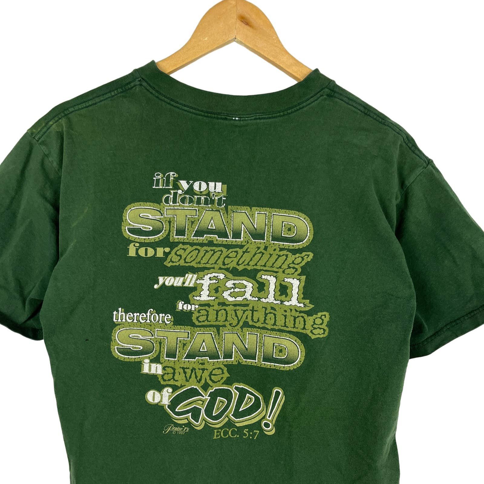 Vintage Jesus Bible Ecc 5 7 Quote T Shirt Large Hoodie, Sweatshirt | FlexRushtees.com