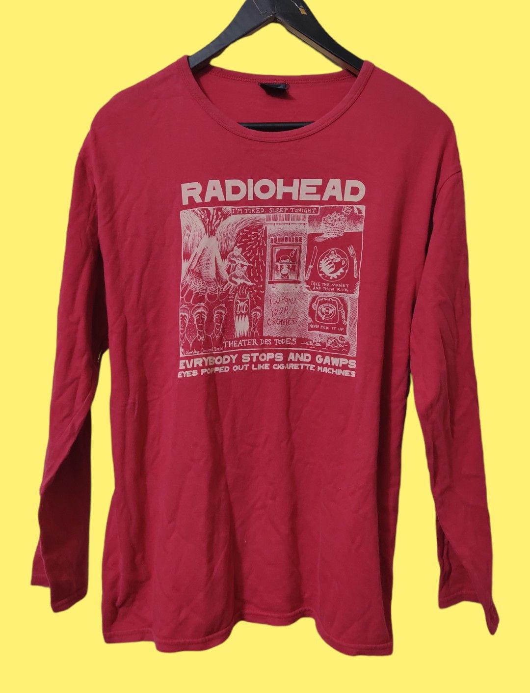Vintage Y2k Radiohead Waste Products Uk Band Tee Hoodie, Sweatshirt | FlexRushtees.com