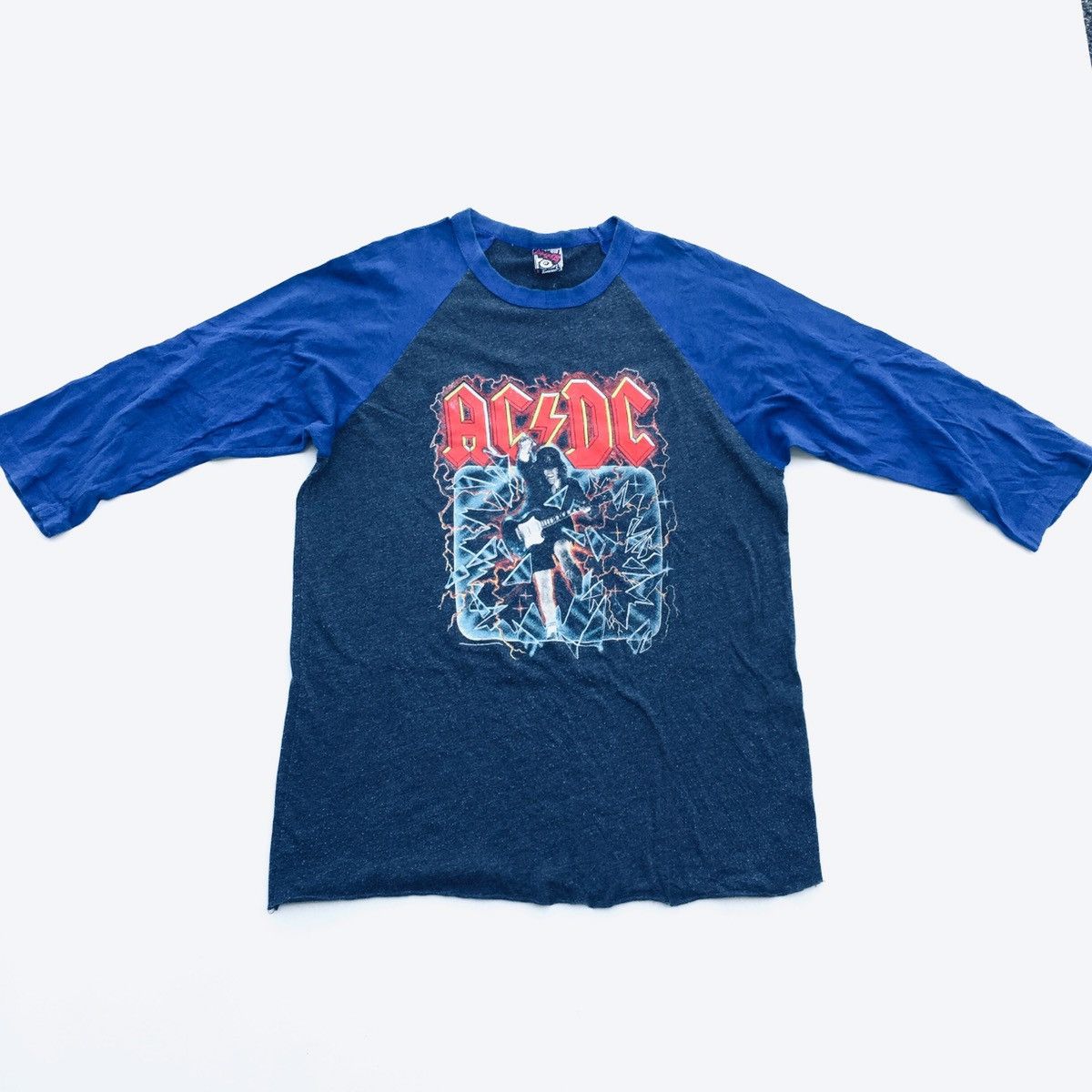 Rap Tees Vintage 90s Acdc By Chaser 3 Quater Tees