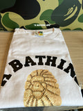 Bape Jewel Logo College Tee Size Xl White New Hoodie, Sweatshirt | FlexRushtees.com