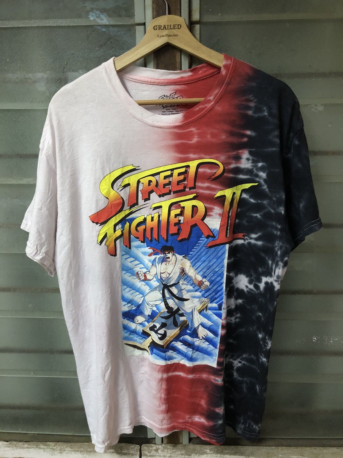 Fighter Vintage Street Fighter Ii Ryu Photo Tee Capcom Shirt Tee