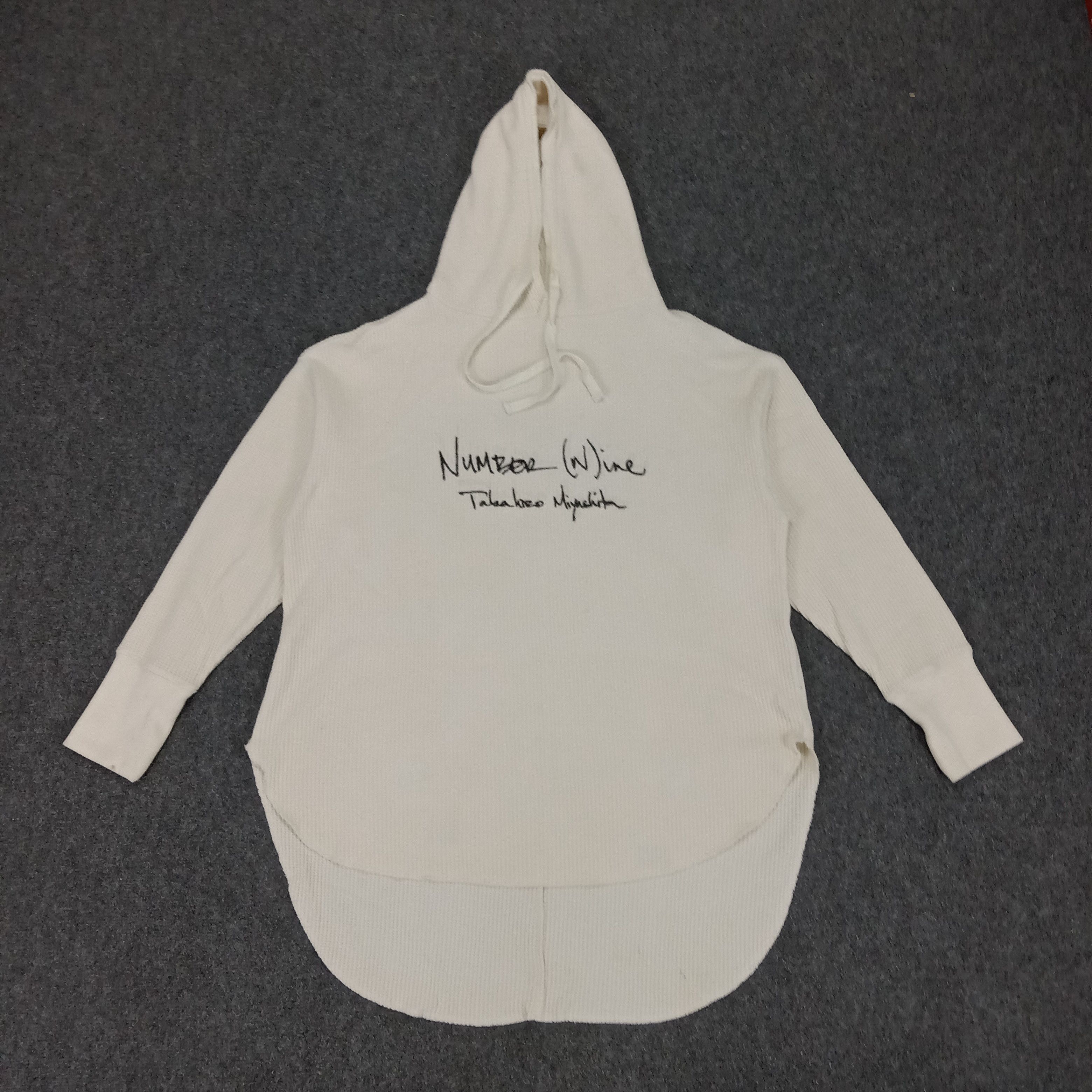 Vintage Japanese Brand Number N Ine Custom Art Hoodies