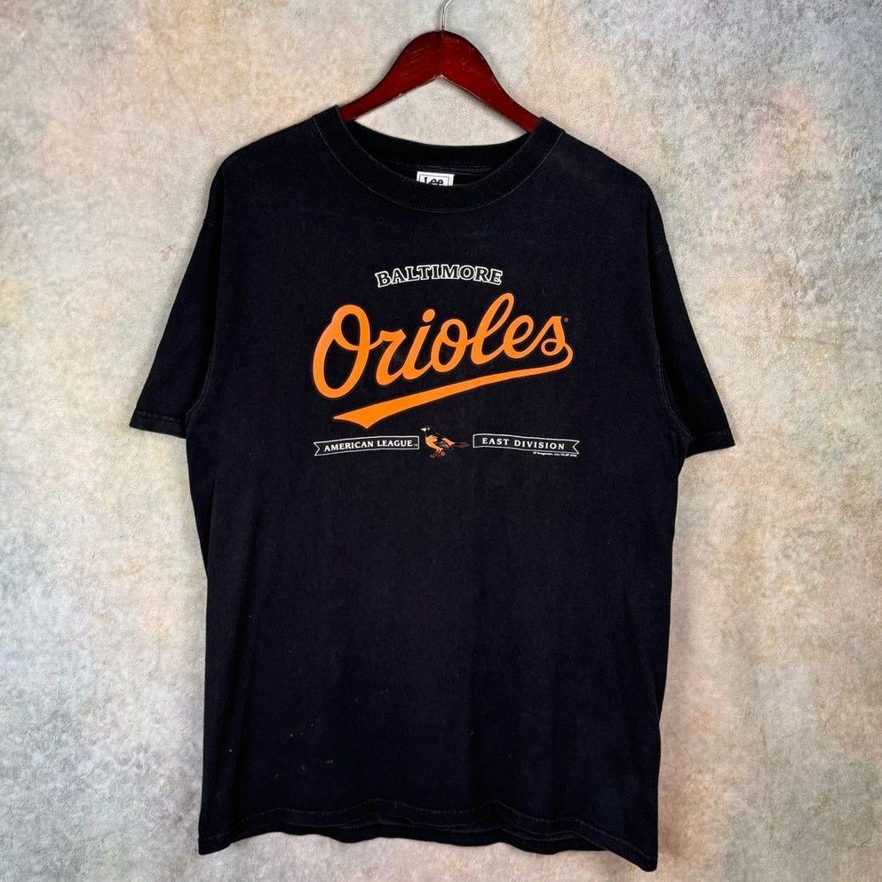 Vintage Vtg Baltimore Orioles Mlb T Shirt Mens Sz L Black 2005 Hoodie, Sweatshirt | FlexRushtees.com