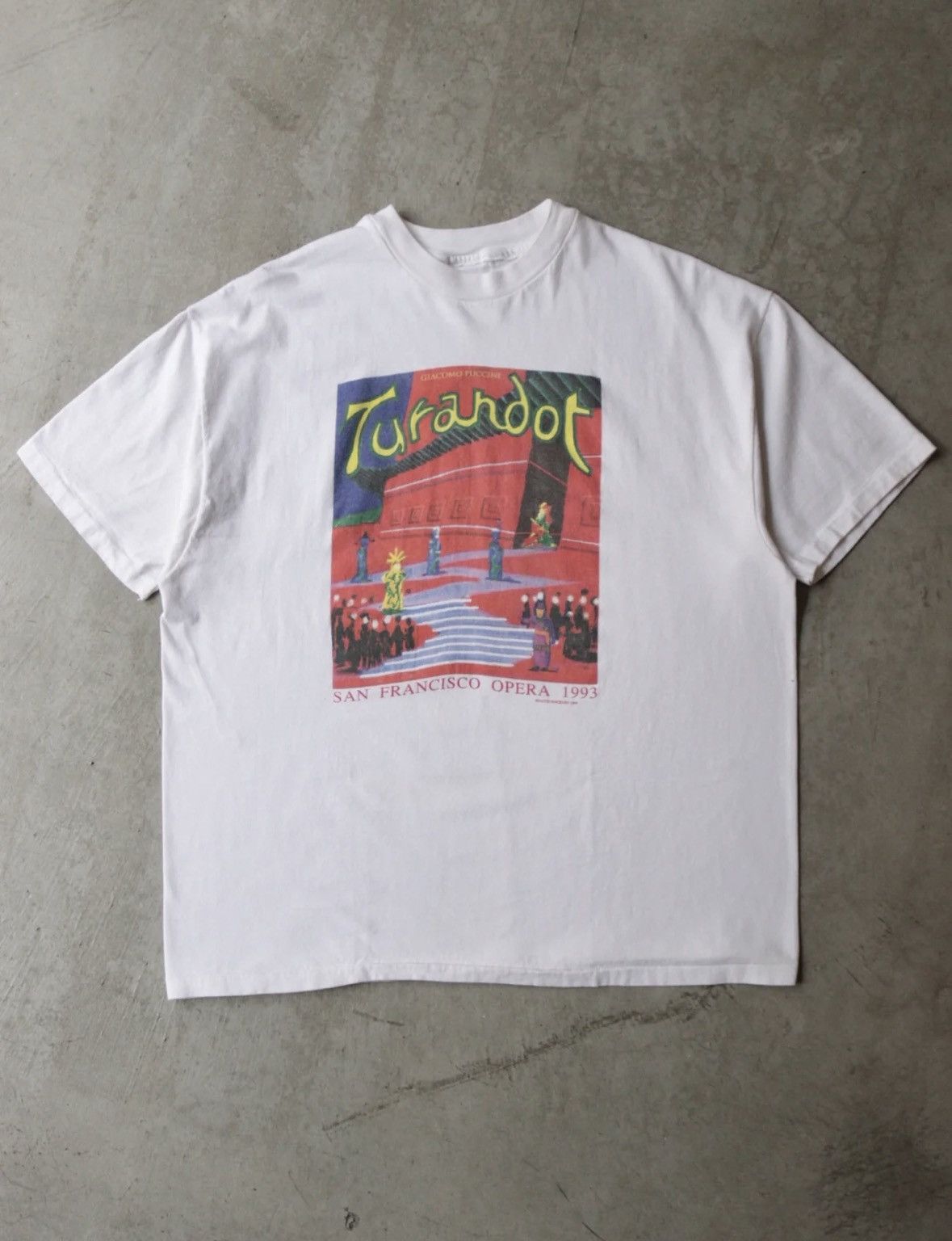 Turandot Vintage Art Tee Hoodie, Sweatshirt | FlexRushtees.com
