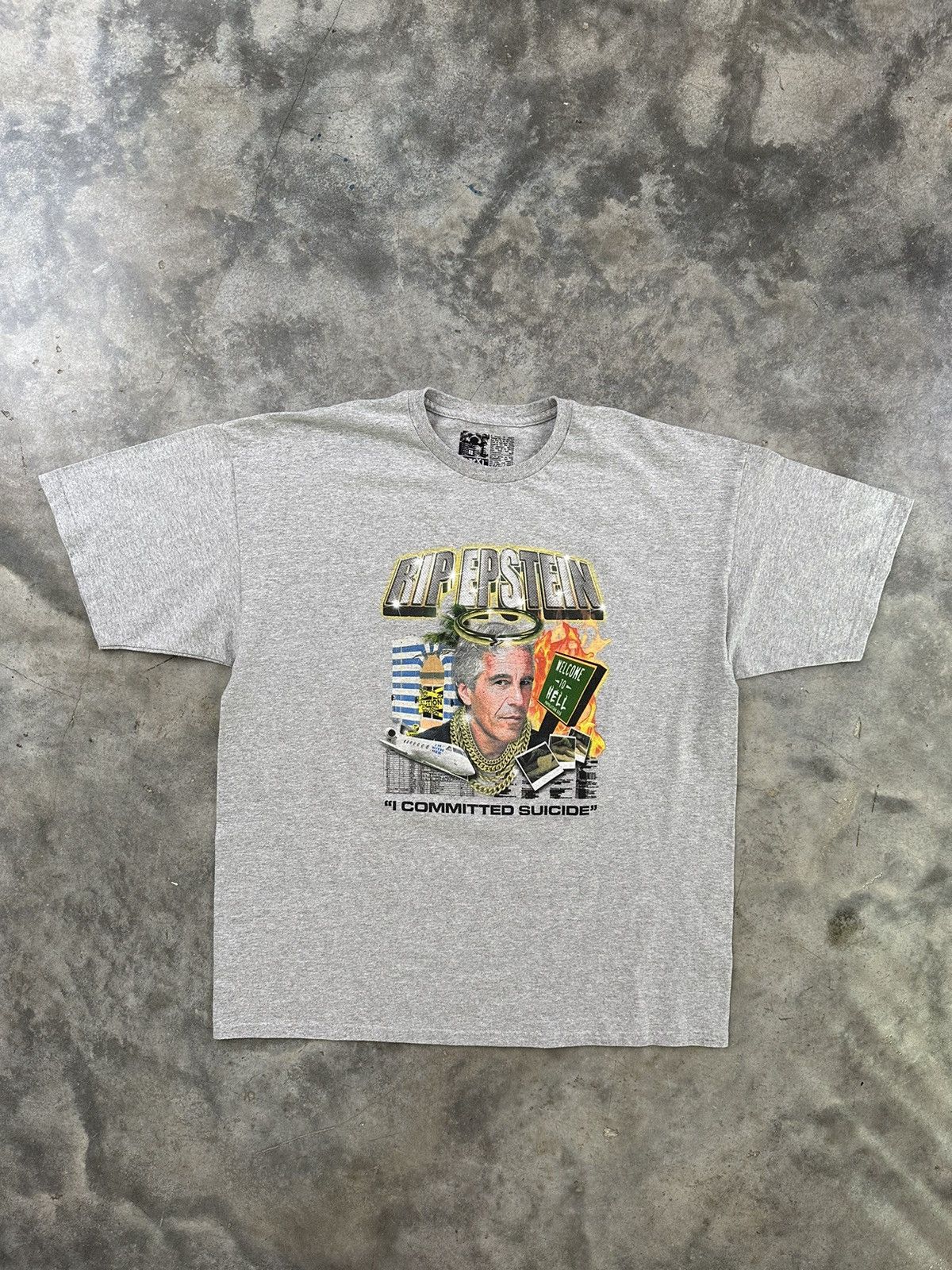 Other Rip Epstien Rap Portrait Tee Grey Xxl 2xl Mde Hoodie, Sweatshirt | FlexRushtees.com