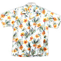 Vintage Nui Nalu Shirt Men S Large Hawaiian Tropical Flowers Short Sleeve Usa