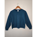 Vintage Blank Sweatshirt Russel Medium Blue Sweater 1990s
