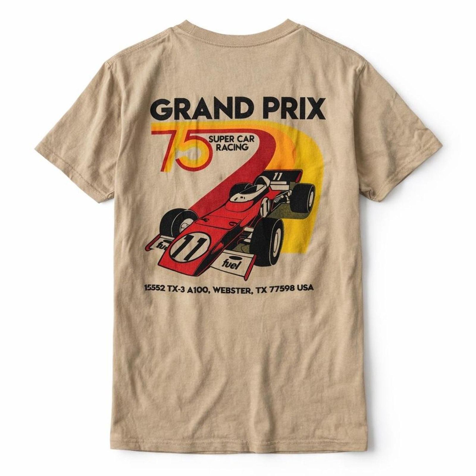 Other Grand Prix 75 Super Car Racing Tee Beige F1 Call Your Mother Hoodie, Sweatshirt | FlexRushtees.com