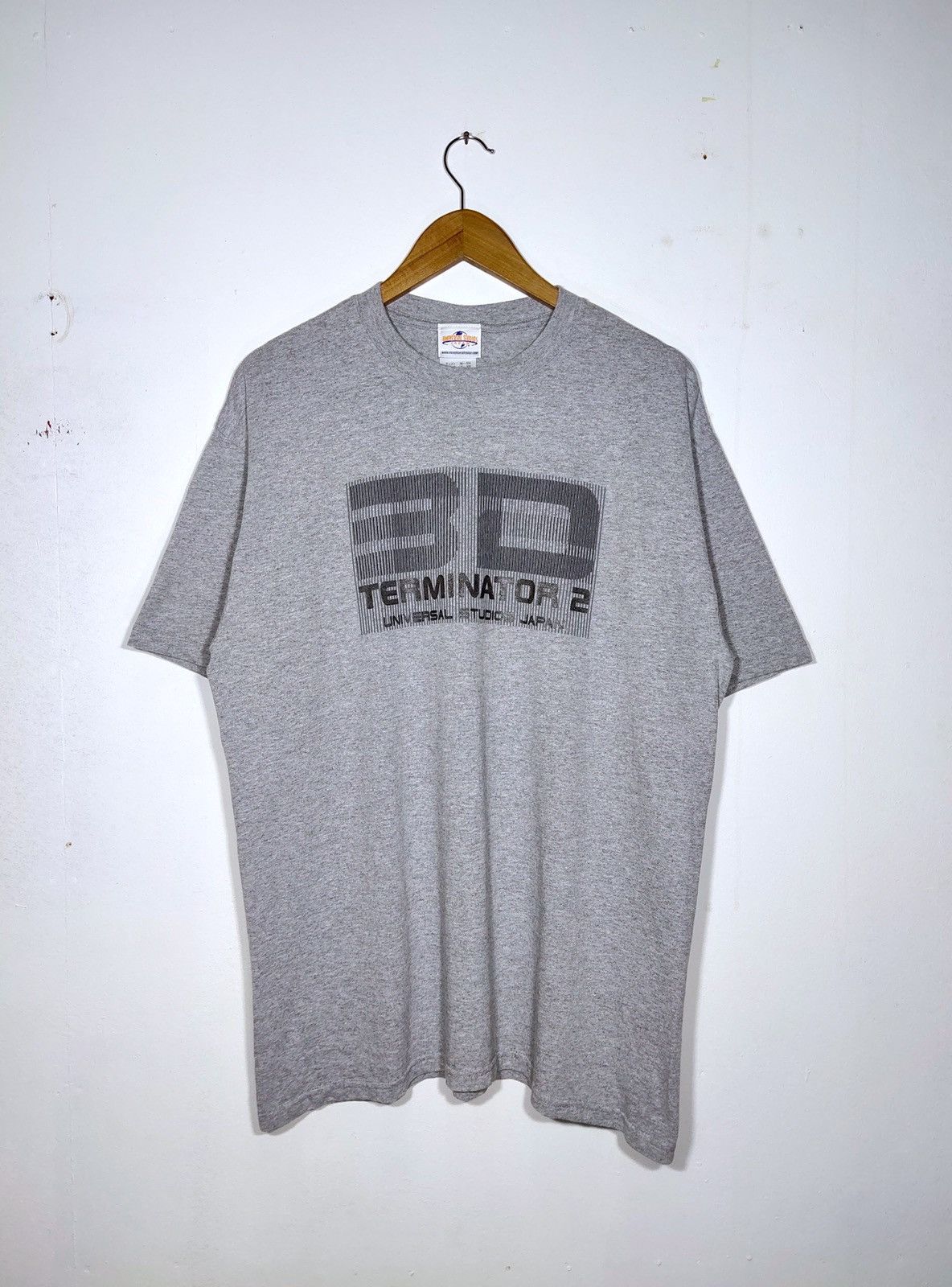 Vintage Terminator2 3d Universal Studio Japan Shirt Spellout