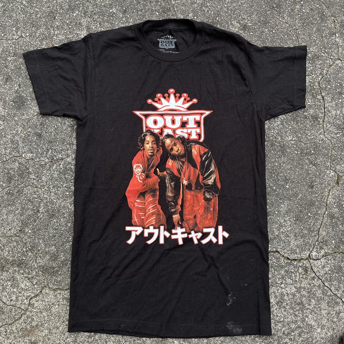 Retro Outkast Chinese Letter Shirt Hoodie, Sweatshirt | FlexRushtees.com