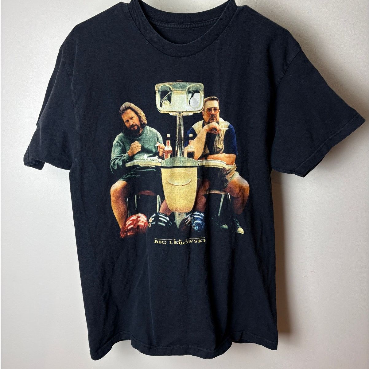 Vintage The Big Lebowski Movie Promo Tee L M Bowling Hoodie, Sweatshirt | FlexRushtees.com