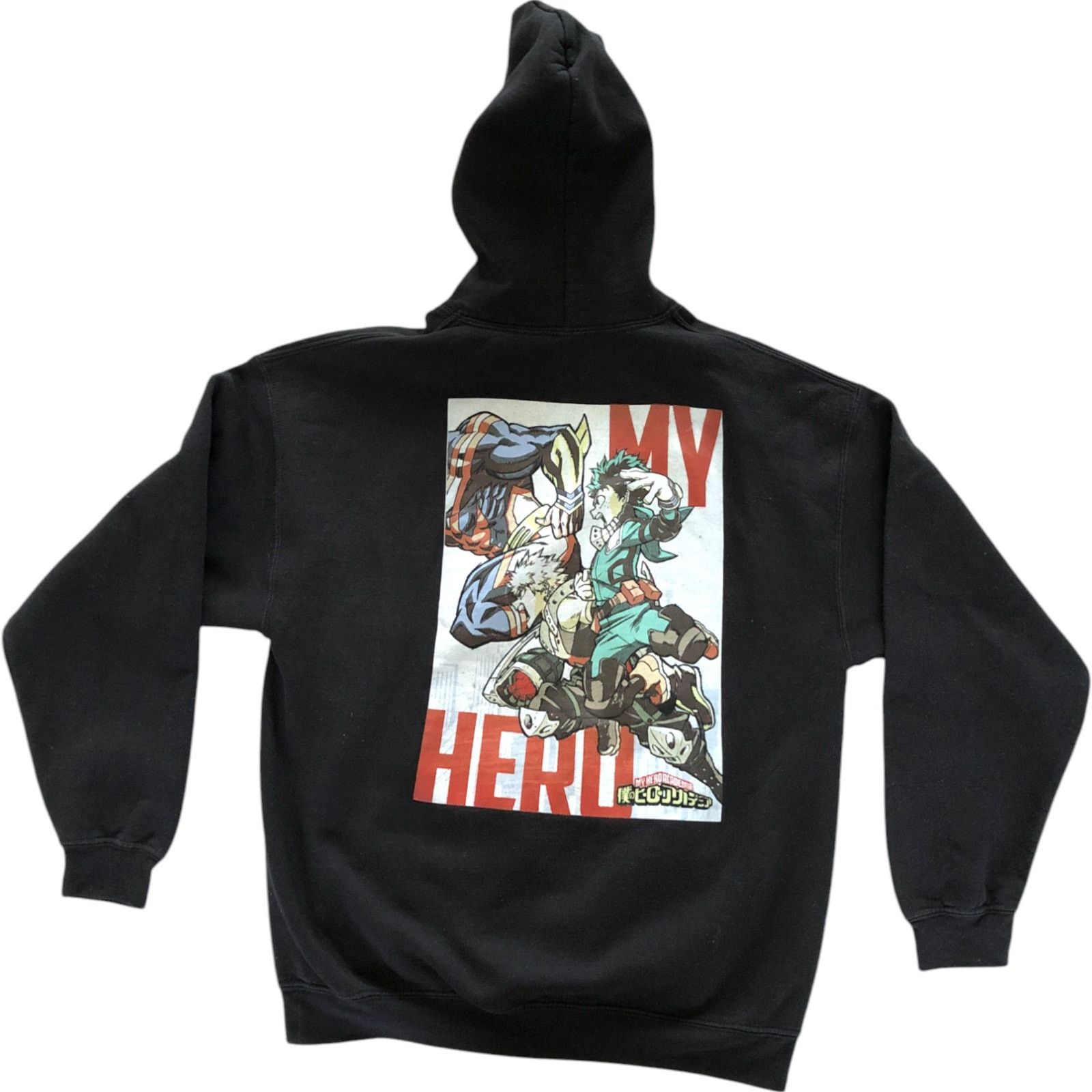 Other My Hero Academia Deku All Might Funimation Large Hoodie