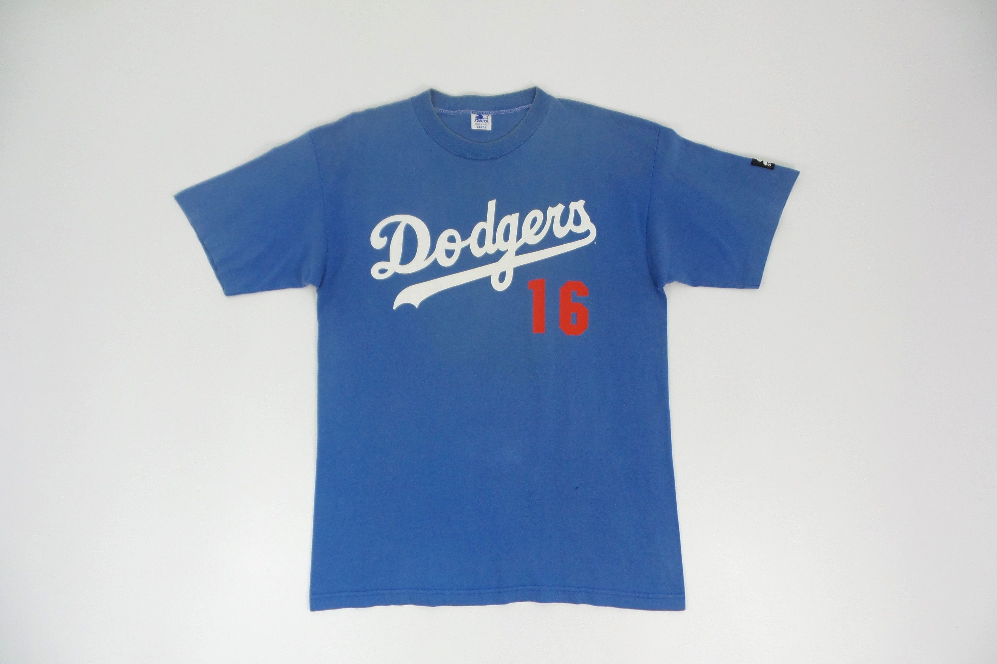Starter Los Angeles Dodgers Nomo 16 Starter T Shirts