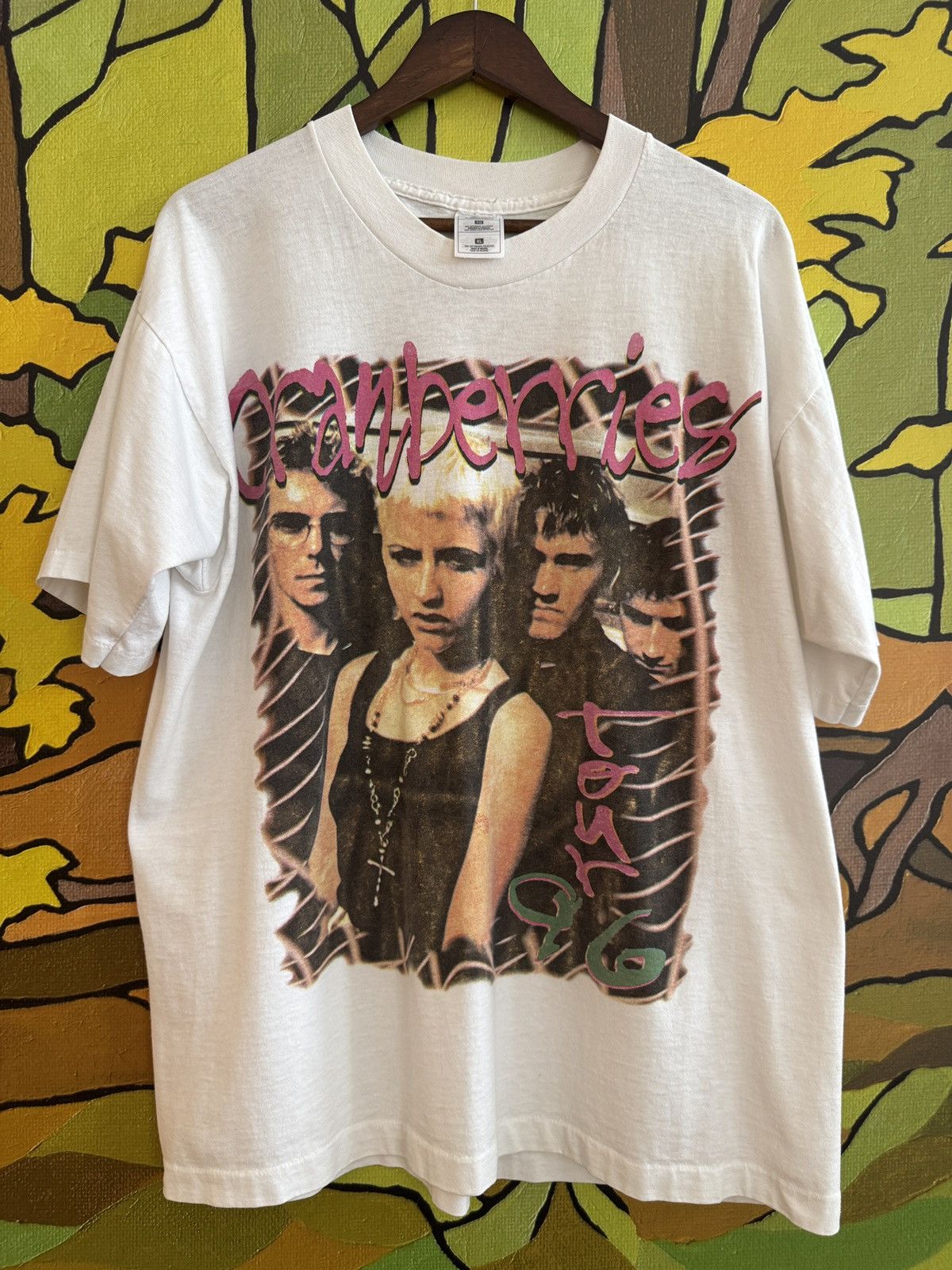 Vintage 1997 The Cranberries Rap Tee Grail Xl Hoodie, Sweatshirt | FlexRushtees.com