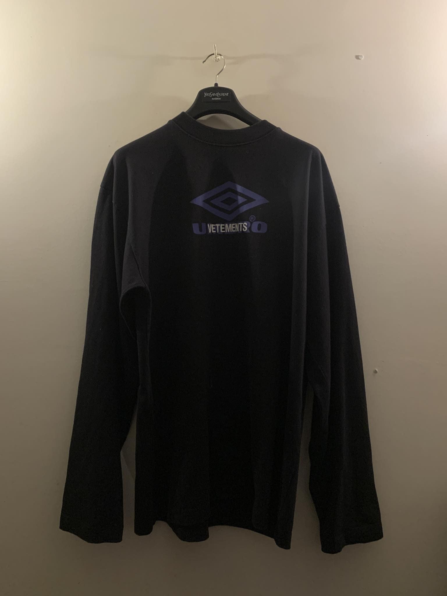 Vetements X Umbro Long Sleve T-Shirts, Hoodie, Sweatshirt | FlexRushtees.com