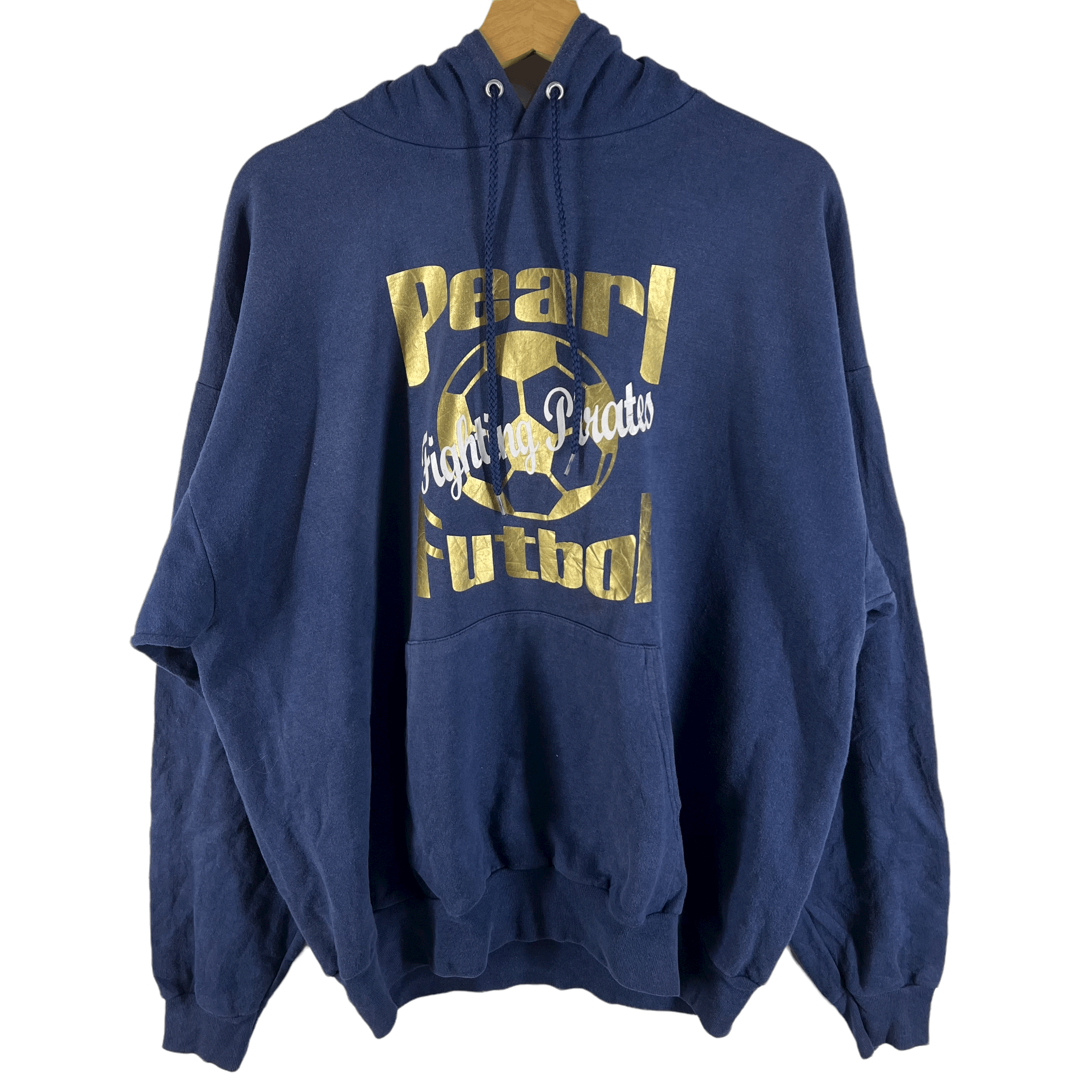 Vintage Hanes Pearl Futbol Hoodies