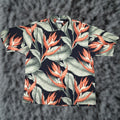 Bahama Vintage Tommy Bahama Shirt Mens Large 100 Silk Bird Of Paradise Hawaiian Tropical Aloha