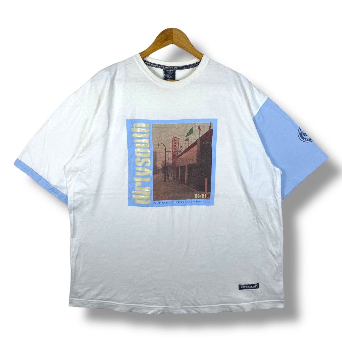 Vintage 90 S Outkast Clothing Company Dirty South Graphic T-Shirts, Hoodie, Sweatshirt | FlexRushtees.com
