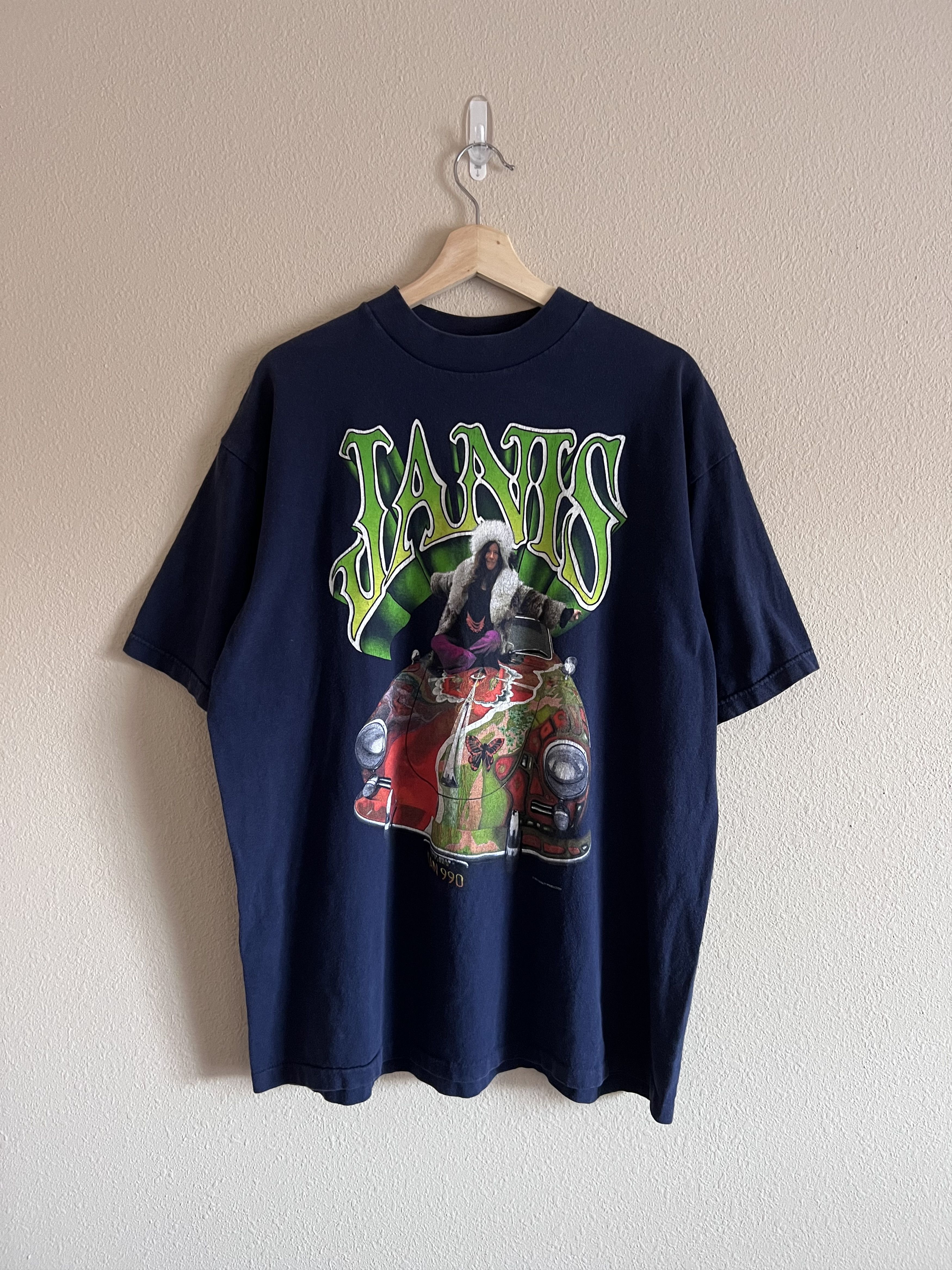 Vintage 1995 Janis Joplin Psychedelic Band Tee