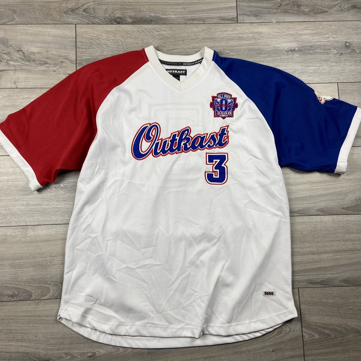 Vintage 90 S Outkast Andre 3000 3 Jersey All Pro 90 S Xxl T-Shirts, Hoodie, Sweatshirt | AU16VibeMintTees.com