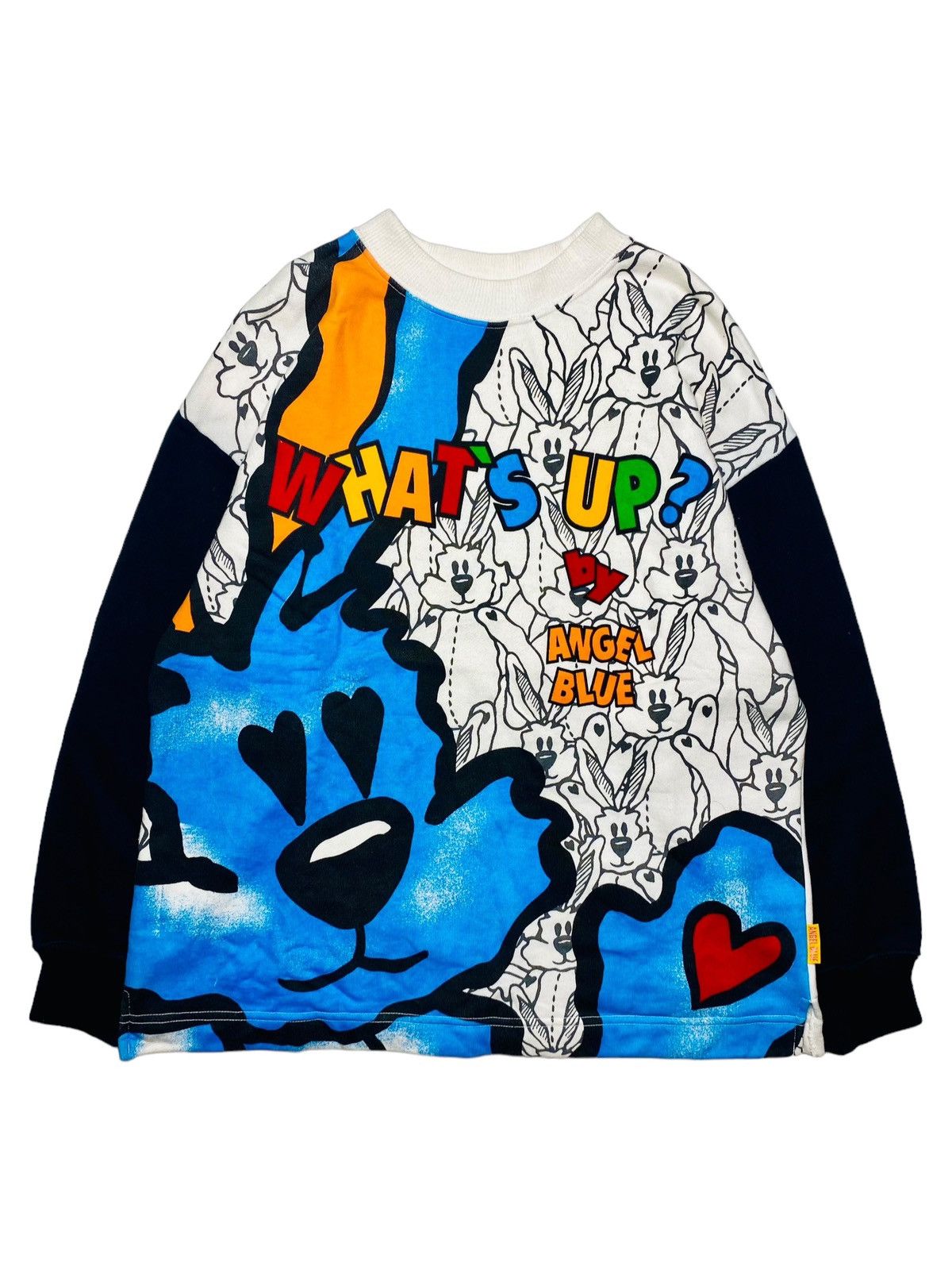 Blue 1980s Angel Blue Rare Printed Dog Sweatshirt T-Shirts, Hoodie | FlexRushtees.com