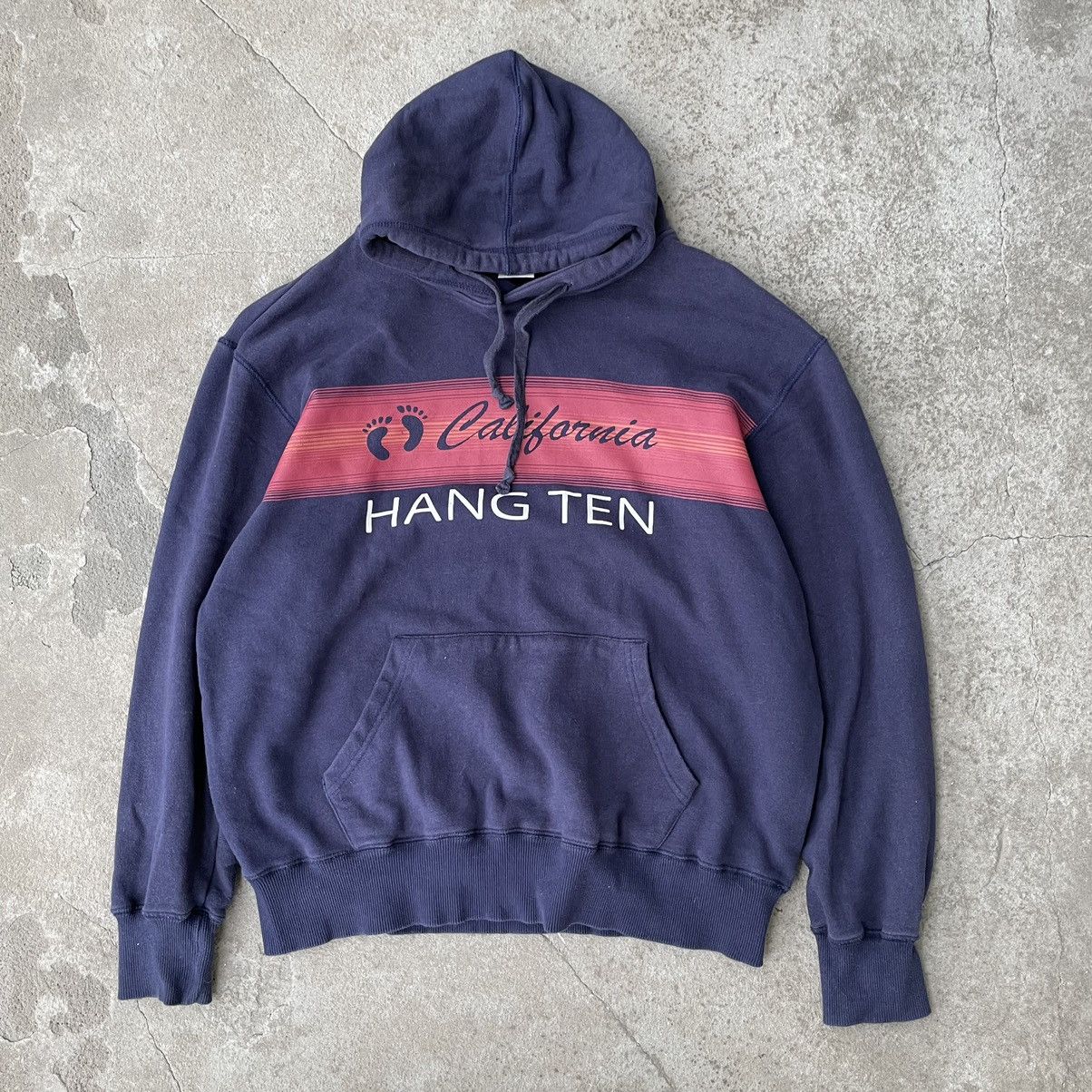 Japanese Brand Vintage Suring Hang Ten Printed Hoodie T-Shirts, Sweatshirt | FlexRushtees.com