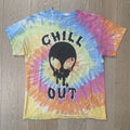 Vintage Spencer S Chill Out Psychedelic Alien Tee