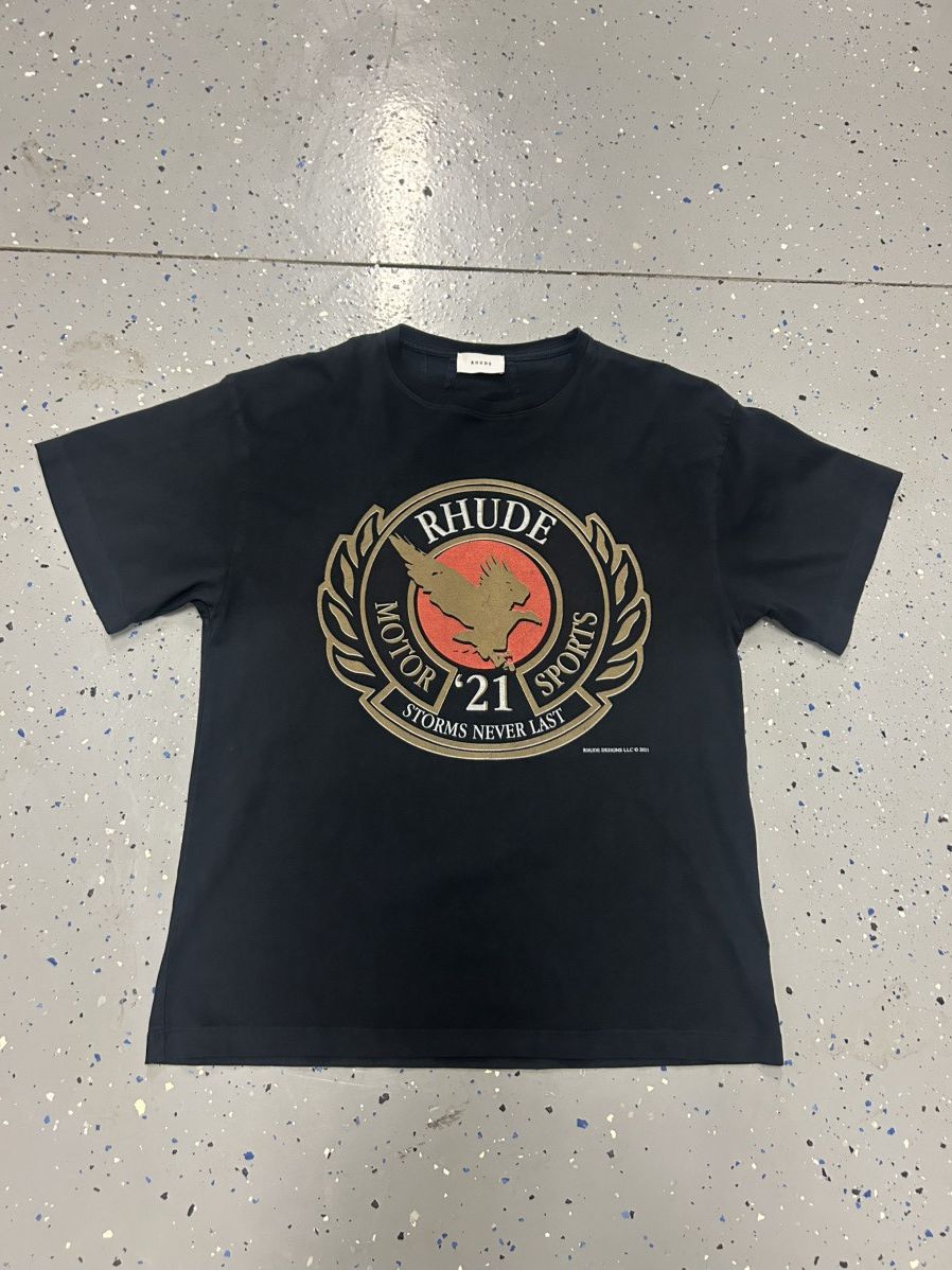 Rhude 21 Motorsports T Shirt Hoodie, Sweatshirt | FlexRushtees.com