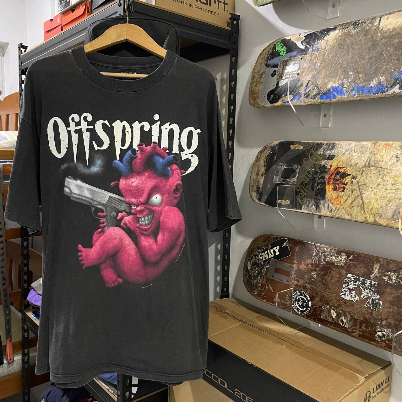 Vintage The Offspring Original Prankster Punk Rare T Shirt Hoodie, Sweatshirt | FlexRushtees.com