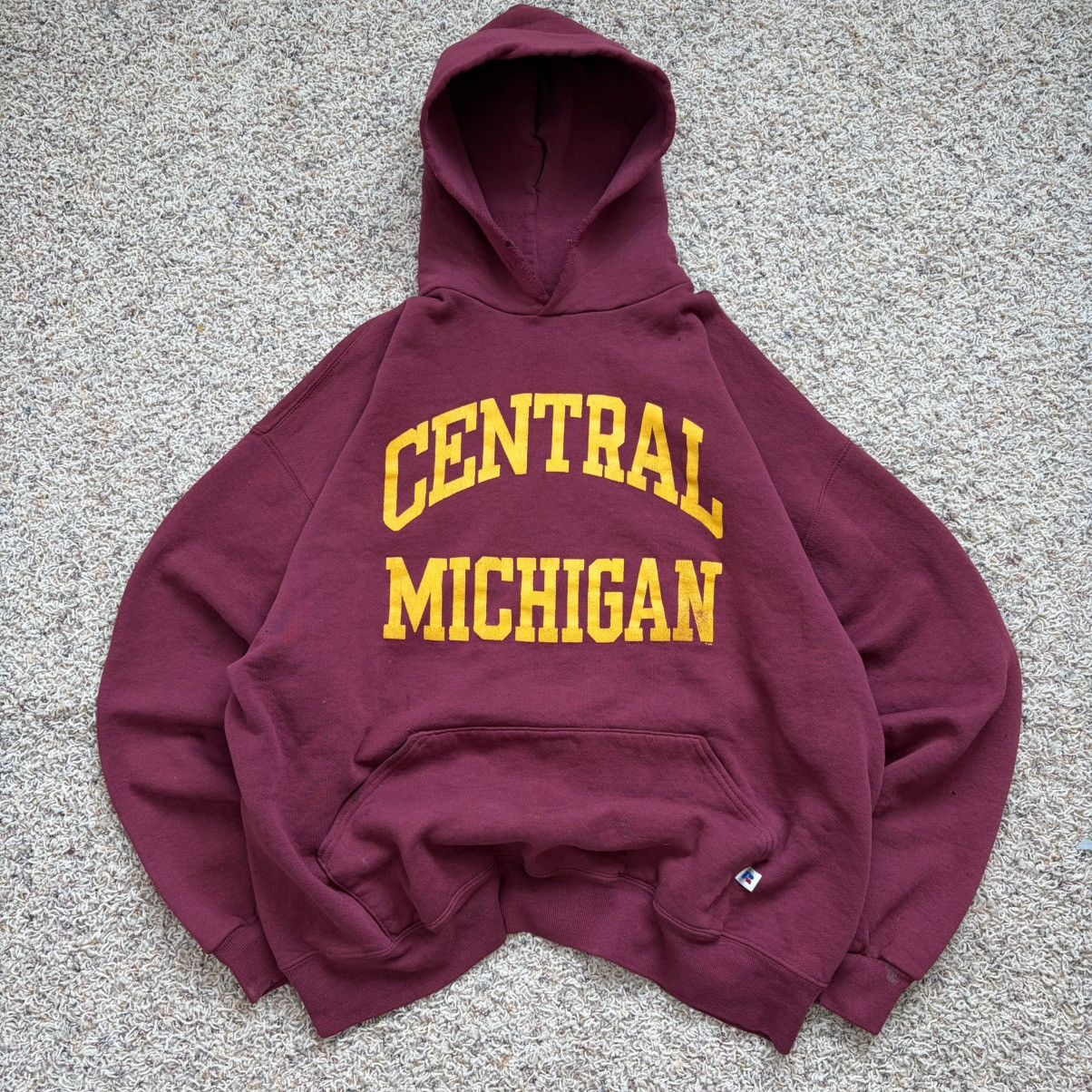 Athletic 90s Russell Athletic Central Michigan Hoodie