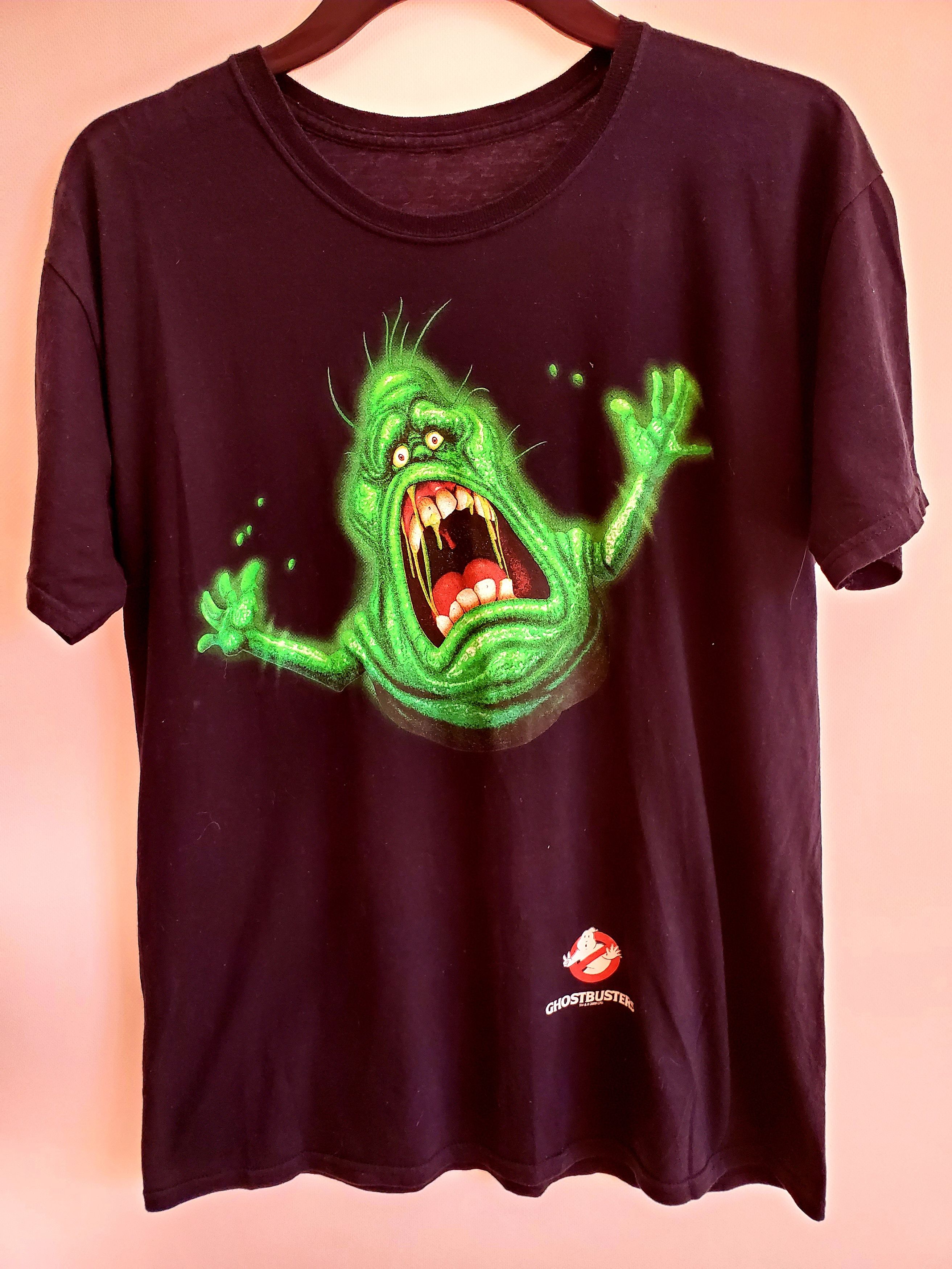 Vintage Y2k Faded Ghostbusters Graphic T Shirt