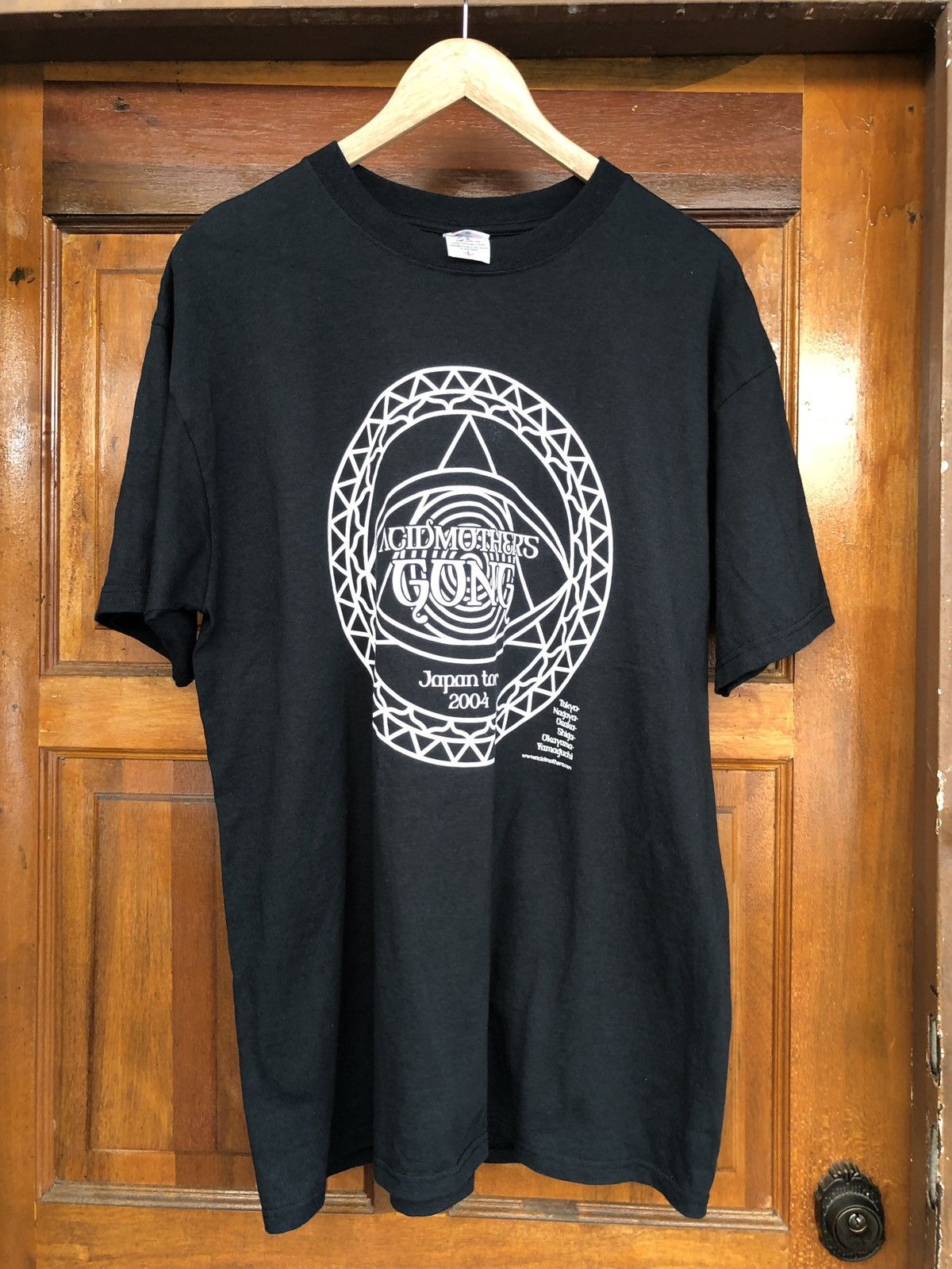 Band Tees 2004 Acid Mothers Gong Psychedelic Tour Band T Shirt