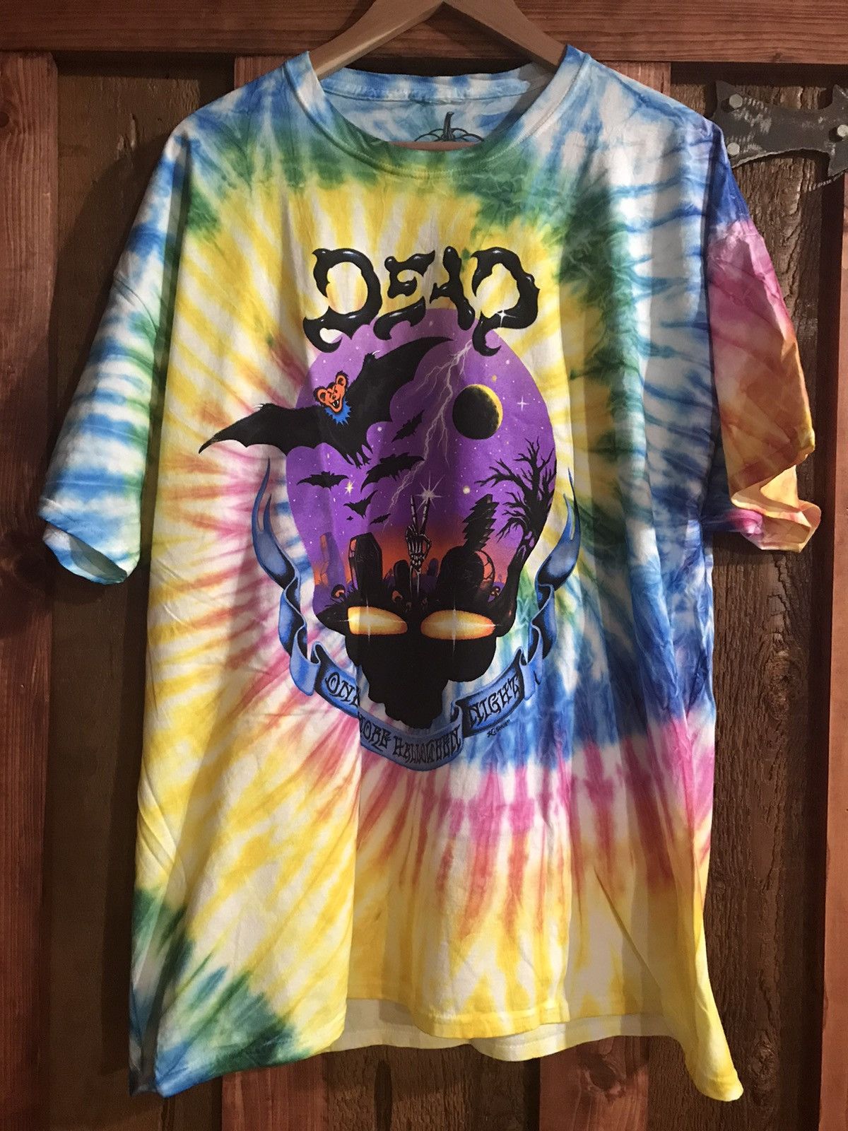 Grateful Dead One More Halloween Night Xl T-Shirts, Hoodie, Sweatshirt | AU16VibeMintTees.com
