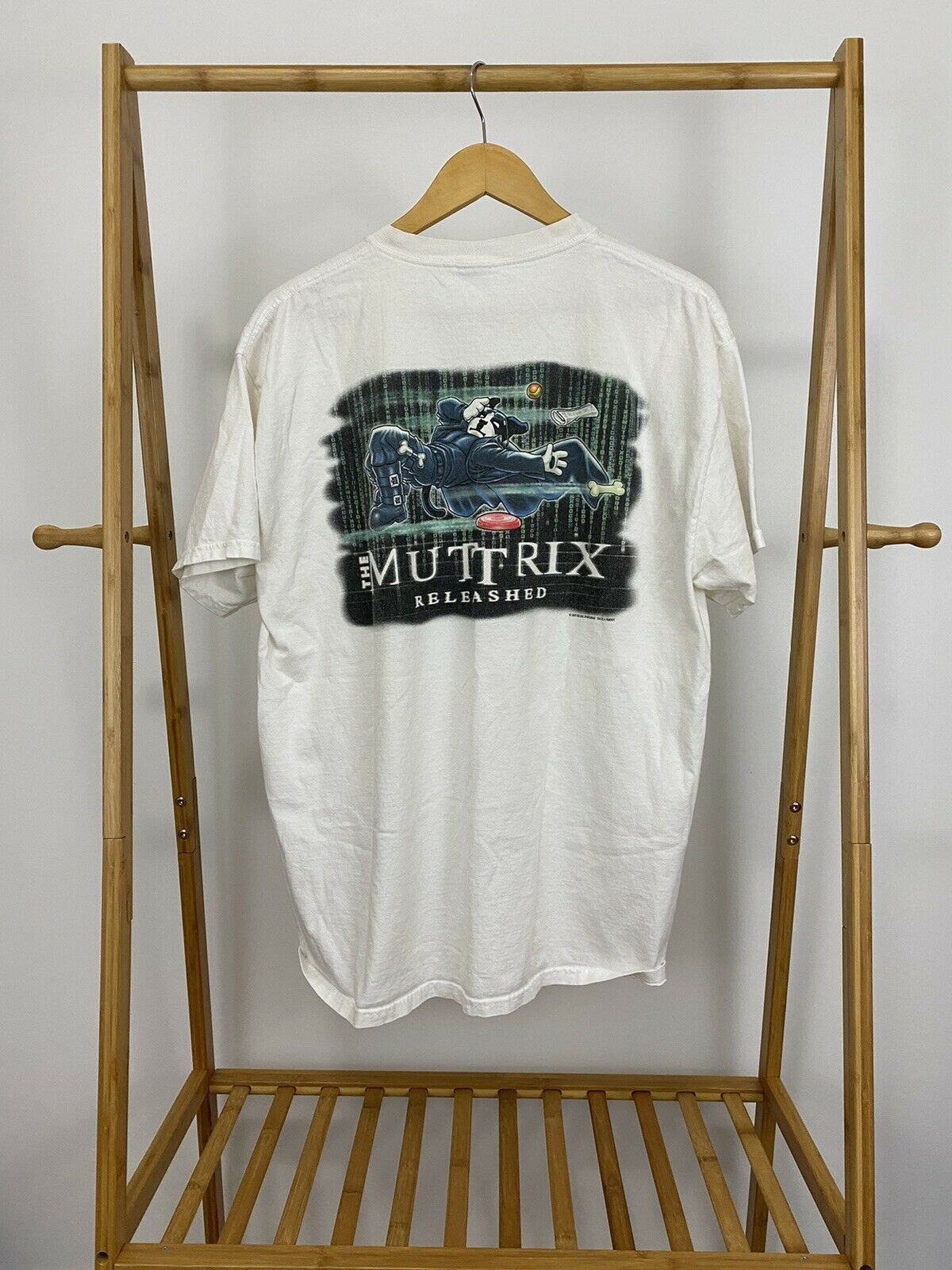 Vintage Vtg Big Dogs The Matrix Released Parody Kanye T Shirt Xl