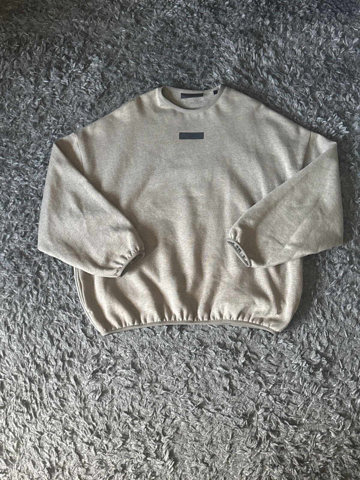 Essentials Fear Of Gor Essentials Heather Grey Crewneck