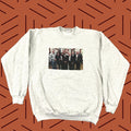 Hanes Vintage Parks Recreation Sweatshirt Adult Medium Gray Pullover Crewneck Casual Fall Winter Men T-Shirts, Hoodie