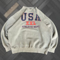 Vintage Galt Sand Sweatshirt Men S 90s 2xl Light Green Pullover Crew Neck Long Sleeve Graphi