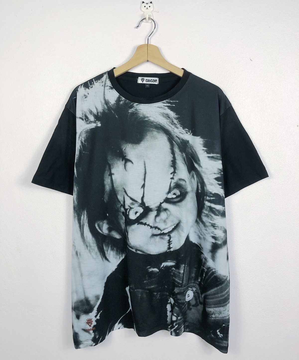 Japanese Brand Rare Gibgae Japan Child S Play Chucky Overprint Tee