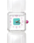 Hysteric Glamour 2000s Lucero Japan Clear Cube Pop Watch